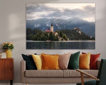 The island of Bled by Perry Wiertz