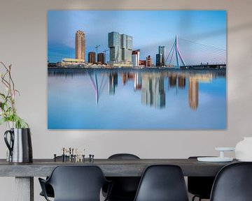 Rotterdam Skyline van Steven Dijkshoorn
