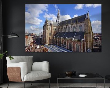 Grote Kerk / St. Bavochurch, Haarlem (2016) van Eric Oudendijk