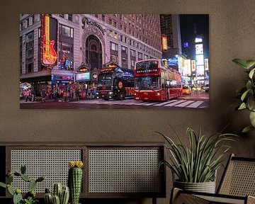 Times Square sur Jacky Schuitert