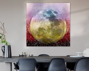 MOON under MAGIC SKY III-1 von Pia Schneider