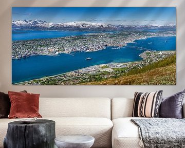 Tromsø het Parijs van het noorden. van Hamperium Photography