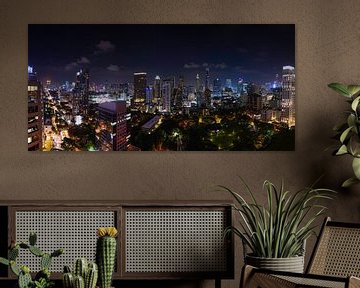 Skyline of Bangkok by Night
