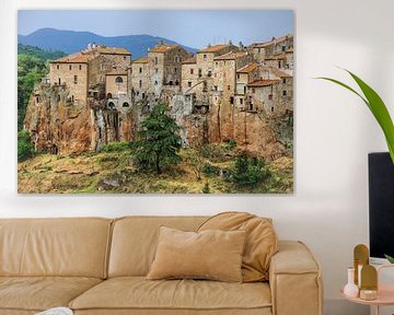 Pitigliano by Berend Bosch