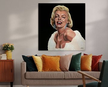 Marilyn Monroe Schilderij van Paul Meijering