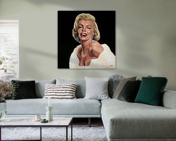 Marilyn Monroe Schilderij von Paul Meijering