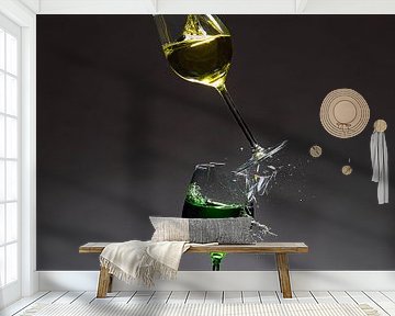 Shattered Glass - Geel op Groen van Alex Hiemstra