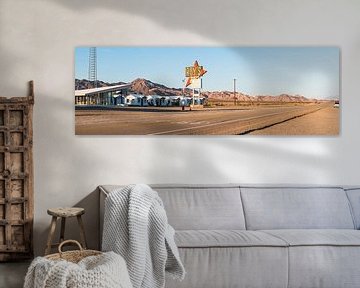 Route 66: Roy's Motel and Café (panorama) von Frenk Volt