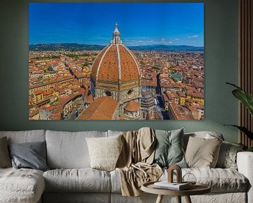 Florence, Italië - Uitzicht over de stad - 2