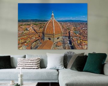 Florence, Italië - Uitzicht over de stad - 2 van Tux Photography
