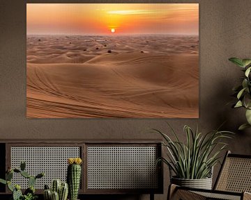 Le désert de Dubaï sur Mark den Boer