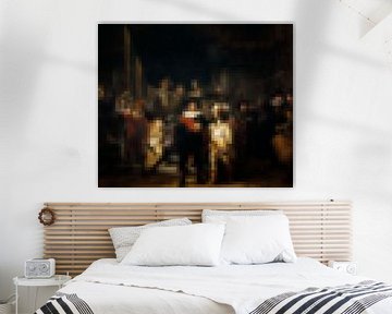 Pixel Art: De Nachtwacht van JC De Lanaye