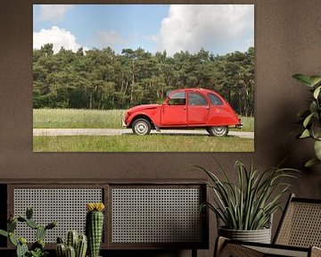 Citroën 2cv in de zon van Theo Joosten