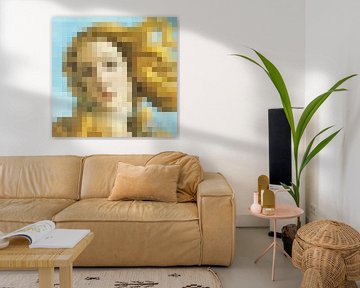 Pixel Art: Die Geburt der Venus von JC De Lanaye