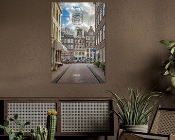 View of the Looijersgracht Amsterdam sur Peter Bartelings