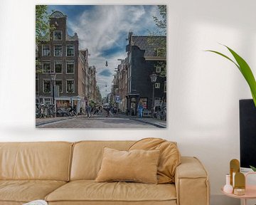 Prinsengracht en Runstraat Amsterdam