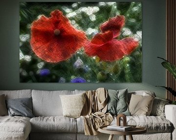 Klatschmohnstillleben