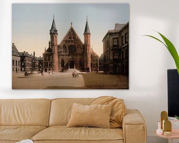 Ridderzaal, Binnenhof, La Haye sur Vintage Afbeeldingen