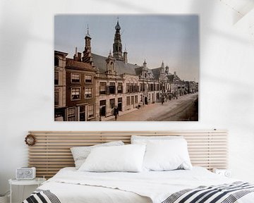 Stadhuis, Leiden van Vintage Afbeeldingen