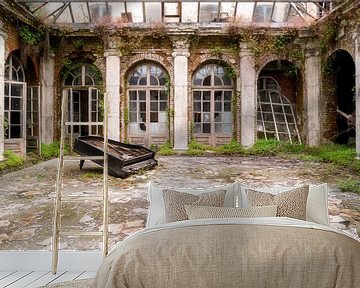 Abandoned Palace with Piano. by Roman Robroek - Photos of Abandoned Buildings