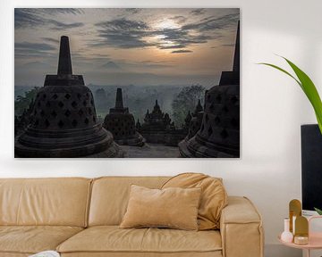 borobudur tempel java indonesie sur Andre Jansen