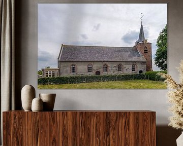Dorfkirche im niederländischen Dorf Heesbeen von Ruud Morijn