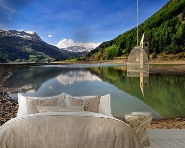 Lake Resia / Italy by Ellen Driesse