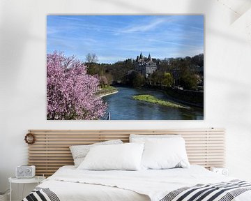 Springtime down by the river Ourthe