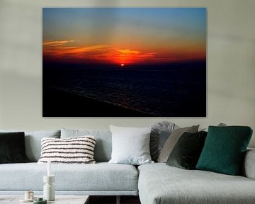 Zonsondergang 