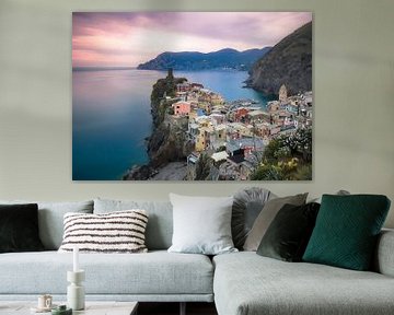 Vue panoramique de Vernazza sur Roelof Nijholt