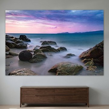 puerto galera misty ocean