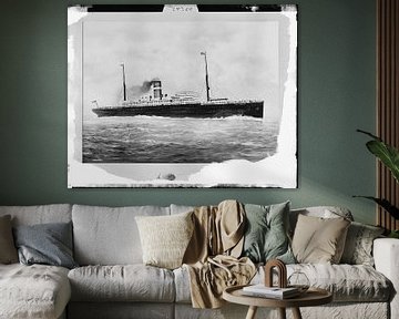 Historische SS Rotterdam foto von Vintage Afbeeldingen