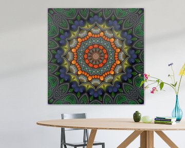 Mandala chaleur sur Marion Tenbergen