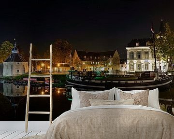 Breda by night by Jan Heijmans