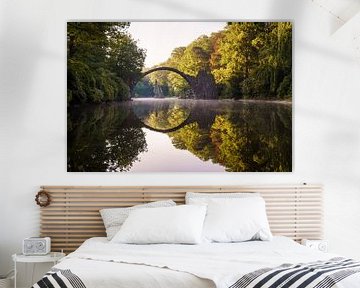 Pont Rakotz en Allemagne. sur Roman Robroek - Photos de bâtiments abandonnés