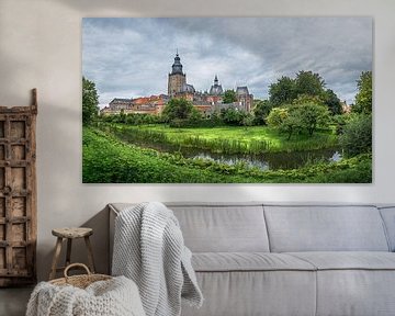 Panorama Zutphen with view of the Walburgtower by Jeroen Sloot
