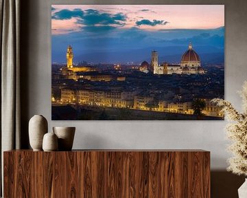 Beautiful skyline of Florence by Roelof Nijholt