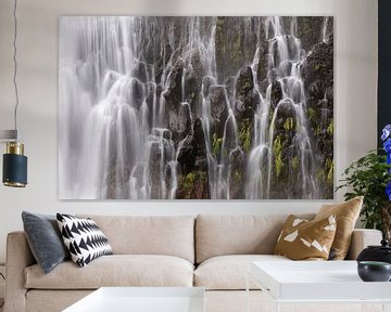  A waterfall in Madeira mountains