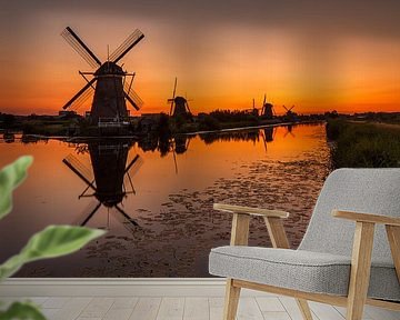 Oranje Kinderdijk von Marc Smits