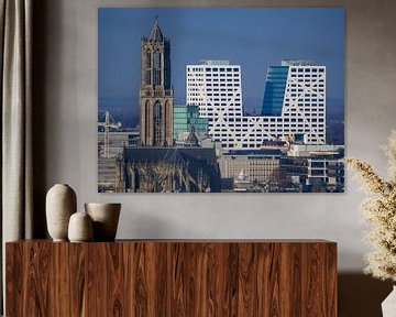 Dom Utrecht en Stadskantoor van Mart Gombert