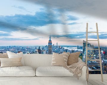 View on Manhattan at Dusk by Volt