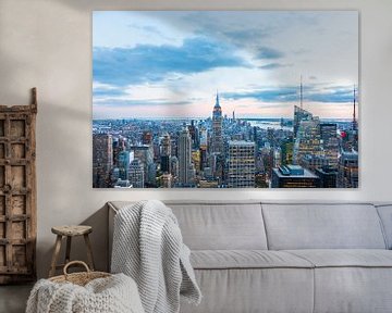 View on Manhattan at Dusk by Volt