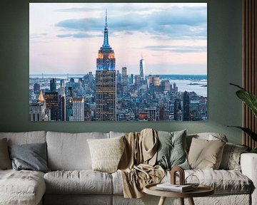 Blick auf New York (Manhattan) von Frenk Volt