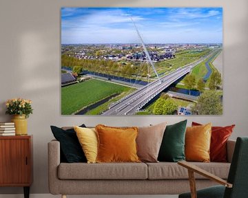Calatrava brug, Nieuw-Vennep by Michel Sjollema