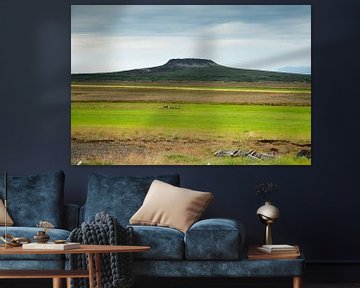 Volcan en Islande sur Menno Schaefer