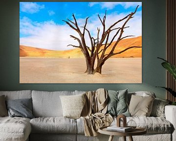 Kunst in de woestijn van Aisja Aalbers