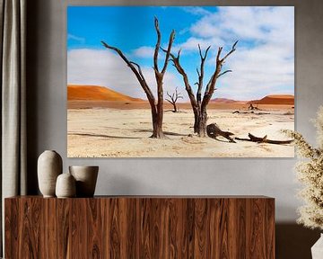 Kunst in een droge woestijn... by Aisja Aalbers