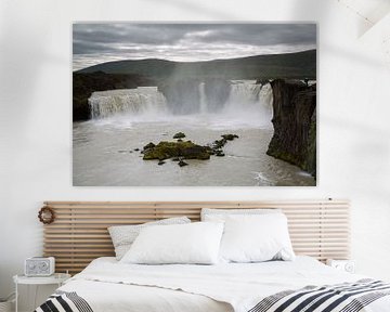 Godafoss waterval in IJsland von Menno Schaefer