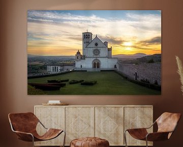 Die Basilika San Francesco in Assisi von Roelof Nijholt