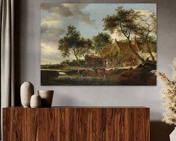 Pleisterplaats, Salomon van Ruysdael